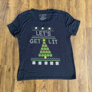 Christmas Lets Get Lit Shirt